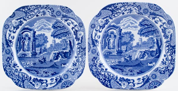 Bread and Butter Plates pair of c1930s